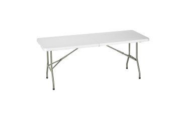Mesa plegable rectangular con asa Valiz' An 182 x Alt 74 x Fon 75 cm
