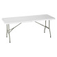 Table pliante rectangulaire Valiz' avec poignée - plateau L 182 cm