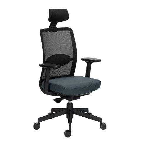 Silla de oficina Ergo Moov' gris