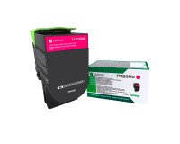 Toner Lexmark 78C20XX afzonderlijke kleuren voor laserprinter