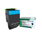 Toner Lexmark 78C20XX couleurs séparées pour imprimante laser