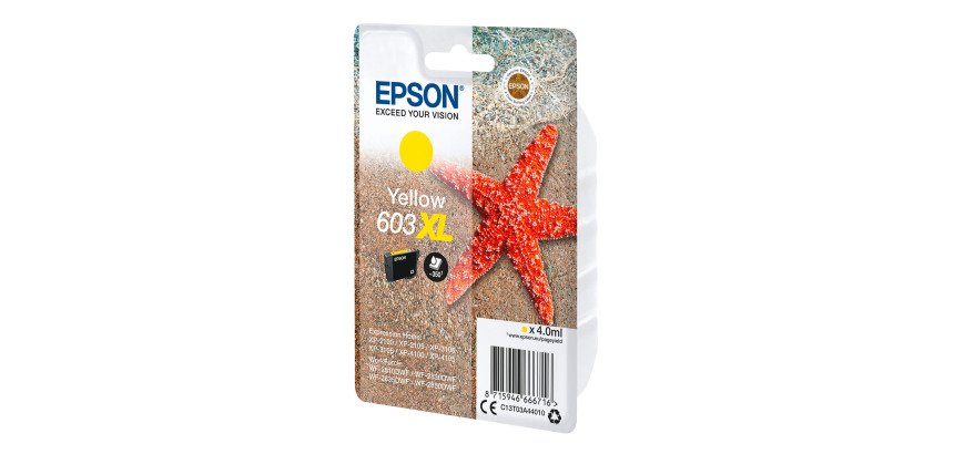 Cartouche Epson 603XL couleurs séparées pour imprimante jet d'encre
