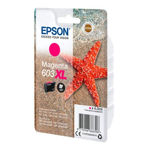 Epson 603XL cartucho original magenta