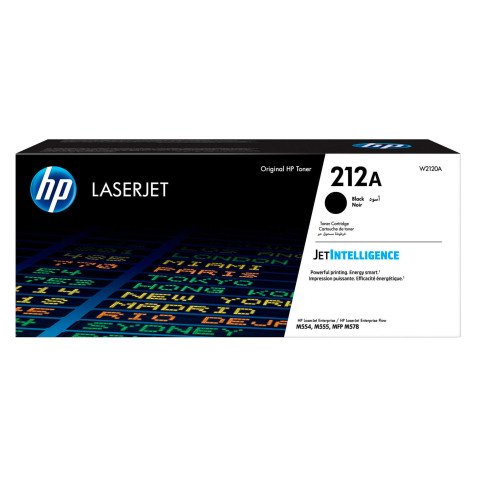 HP 212A (W2120A) tóner original negro