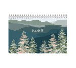 La Vie en Vosges, Bloc planner reliure intégrale en-tête 22x14 cm 53 feuillets imprimés