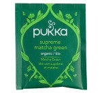 Thé Vert Suprême et Matcha Bio Pukka - Boîte de 20 sachets