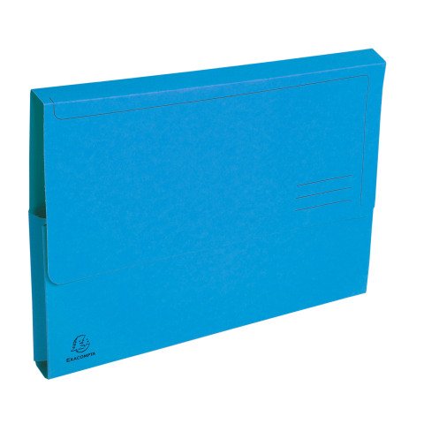 Pack de 50 Subcarpetas bolsa Forever® 290 g/m2 - 24 x 32 cm Azul claro