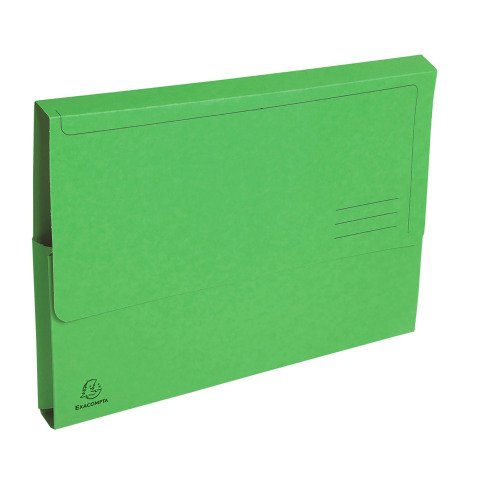Pack de 50 Subcarpetas bolsa Forever® 290 g/m2 - 24 x 32 cm Verde vivo