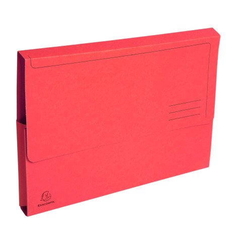 Pack de 50 Subcarpetas bolsa Forever® 290 g/m2 - 24 x 32 cm Rojo