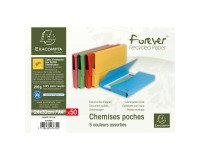 Pack de 50 Subcarpetas bolsa Forever® 290 g/m2 - 24 x 32 cm