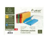 Pack de 50 Subcarpetas bolsa Forever® 290 g/m2 - 24 x 32 cm