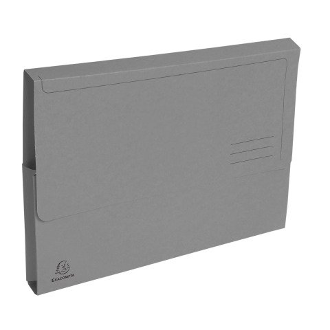 Pack de 50 Subcarpetas bolsa Forever® 290 g/m2 - 24 x 32 cm Gris