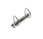 Carpeta Exacompta 2 anillas mixtas 50mm forrada 3 bolsos exteriores Krea Cover - A4 maxi - Blanco