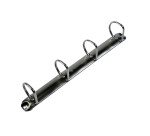 Carpeta Exacompta 4 anillas mixtas 50mm forrada 3 bolsas exteriores Krea Cover - A4 maxi - Blanco