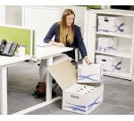 Caisse archives carton Bankers Box by Fellowes - H 28 x L 55,4 x P 35,6 cm
