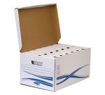 Caisse archives carton Bankers Box by Fellowes - H 28 x L 55,4 x P 35,6 cm