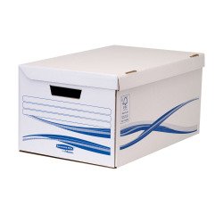Cardboard archive boxes Bankers Box by Fellowes - H 28 x W 55,4 x D 35,6 cm