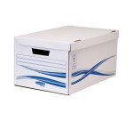 Caisse archives carton Bankers Box by Fellowes - H 28 x L 55,4 x P 35,6 cm