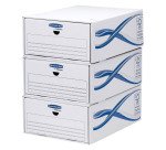Caisse archives tiroirs Bankers Box by Fellowes H 13,5 x L 27,9 x P 36,2 cm