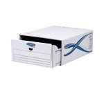 Caisse archives tiroirs Bankers Box by Fellowes H 13,5 x L 27,9 x P 36,2 cm