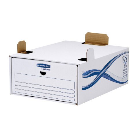 Caisse archives tiroirs Bankers Box by Fellowes H 13,5 x L 27,9 x P 36,2 cm