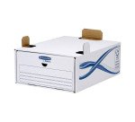 Caisse archives tiroirs Bankers Box by Fellowes H 13,5 x L 27,9 x P 36,2 cm