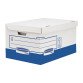 Contenedor de archivo para Folio Bankers Box by Fellowes: 28,7 x 39,5 x 56,5 cm. - azul