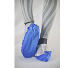 Sovrascarpe monouso in PLP azzurro, 50 unità