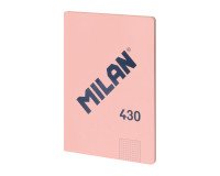 Cuaderno encolado tapa flexible A4 48 hojas 5 x 5 MILAN