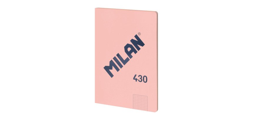 Cuaderno encolado tapa flexible A4 48 hojas 5 x 5 MILAN