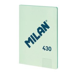 Cuaderno encolado tapa flexible A4 48 hojas 5 x 5 MILAN
