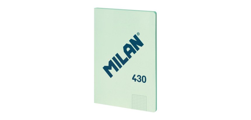 Cuaderno encolado tapa flexible A4 48 hojas 5 x 5 MILAN