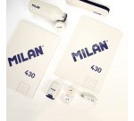 Cuaderno encolado tapa flexible A4 48 hojas Rayas MILAN