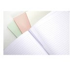 Cuaderno encolado tapa flexible A4 48 hojas Rayas MILAN