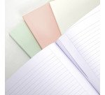 Cuaderno encolado tapa flexible A4 48 hojas Rayas MILAN