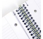 Cuaderno tapa cartón duro A4 80 hojas Rayado MILAN