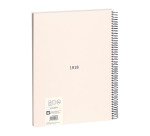 Cuaderno tapa cartón duro A4 80 hojas Rayado MILAN