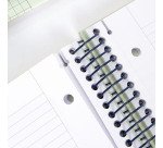 Cuaderno tapa cartón duro A4 80 hojas Rayado MILAN