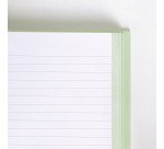 Cuaderno tapa cartón duro A4 80 hojas Rayado MILAN