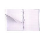 Cuaderno tapa cartón duro A4 80 hojas 5 x 5 MILAN