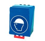 Boîte de rangement EPI - Casque Boite bleue - Grand format - ABS