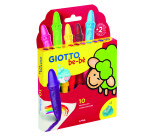 Pastelli a cera GIOTTO Bebè assortiti 10 pezzi