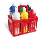 Tempera pronta Primi Passi - 1 L - colori assortiti - Primo - conf. 6 pezzi