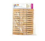 Molletta in legno - 72 x 10 mm - DECO - busta 50 pezzi