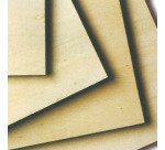 Compensato di pioppo - 30x40cm - spessore 4mm - CWR