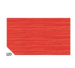 Carta crespa - 50 x 250 cm - 48 gr - rosso 120 - Rex Sadoch - conf.10 rotoli