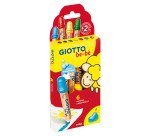 Supermatitoni - diametro mina 7 mm - lavabili - colori assortiti - con temperino - Giotto - astuccio 6 pezzi