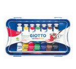 Tubi tempere - 12 ml - colori assortiti - Giotto - conf. 7 pezzi
