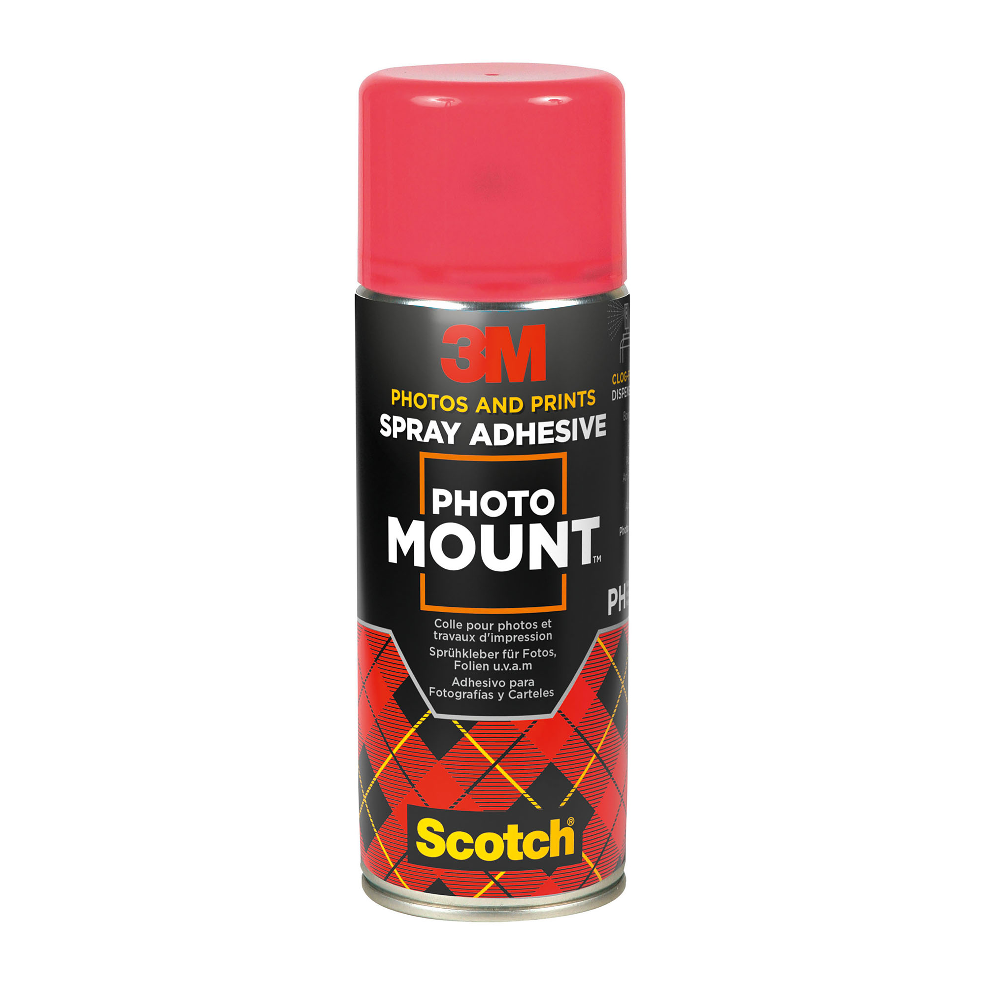 Adesivo spray Scotch Photo Mount Trasparente su