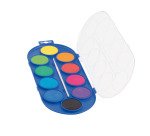 Pastiglie Acquerelli  - ø 44mm - colori assortiti - Primo - astuccio 10 pastiglie